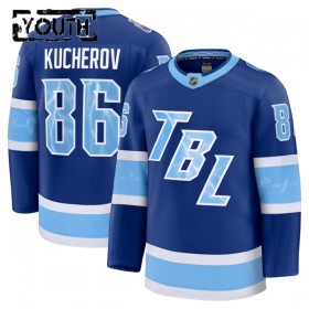 Lasten NHL Tampa Bay Lightning Pelipaita 2025-26 Fanatics NHL Stadium Series Premium Nikita Kucherov Sininen